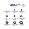 BUSYCORNER Kit surtido de 200 piezas de tapones de_2