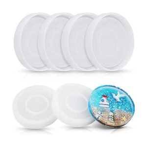 Molde redondo de silicona para posavasos de silicona