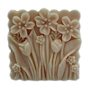Moldes de jabón de silicona de flores para hacer jabón_1