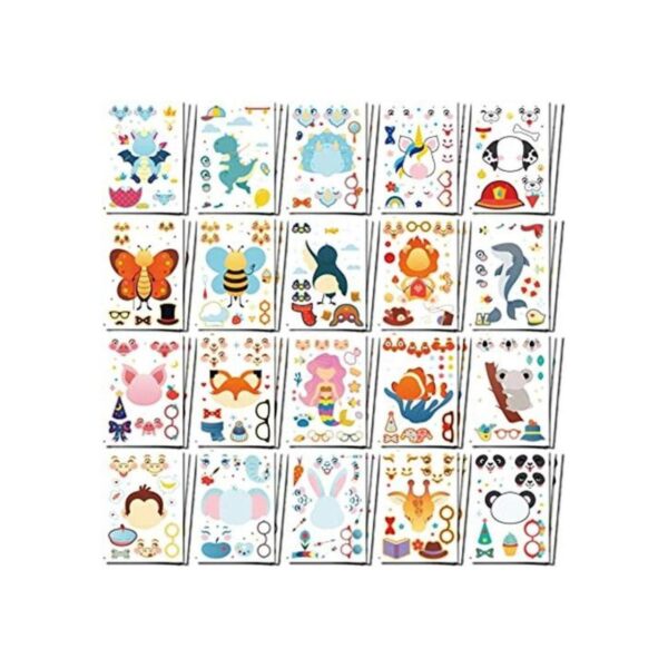 Gooji DIY Make Your Own Stickers for Kids 60 hojas de más