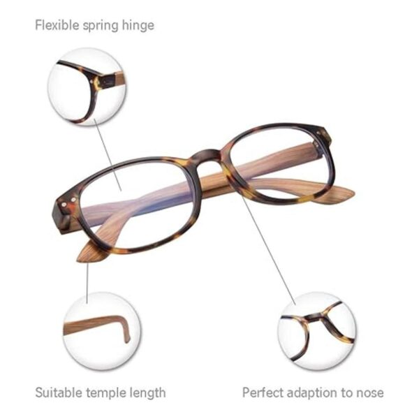 EYEGUARD Paquete de 4 lentes de lectura con bloqueo de luz_2