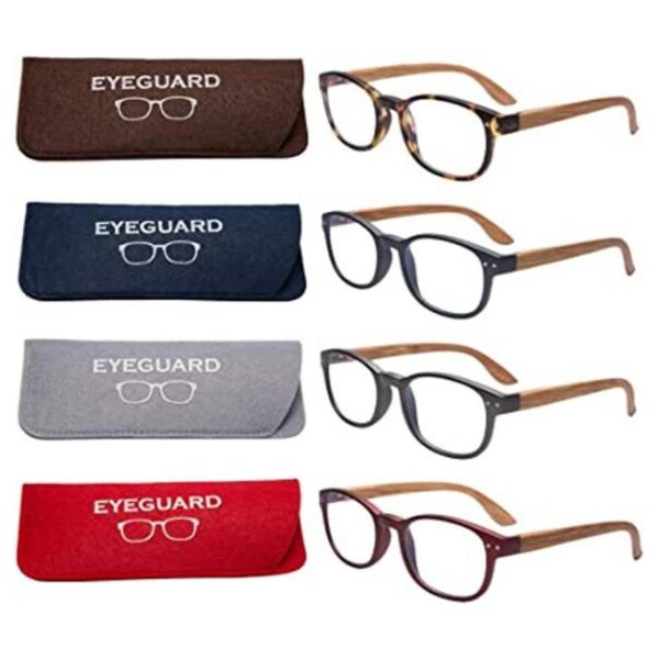 EYEGUARD Paquete de 4 lentes de lectura con bloqueo de luz_1