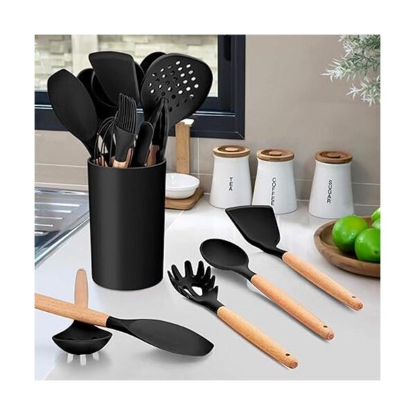 LIANYU Juego de 38 utensilios de cocina de cocina con