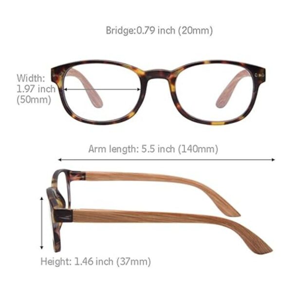 EYEGUARD Paquete de 4 lentes de lectura con bloqueo de luz_3