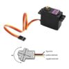ETMall Servomotor MG996R Servomotor de engranaje de