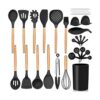 LIANYU Juego de 38 utensilios de cocina de cocina con