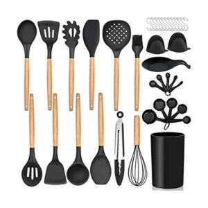 LIANYU Juego de 38 utensilios de cocina de cocina con