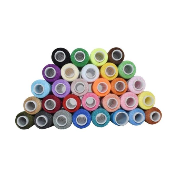 Kits de hilos de costura de poliéster de 30 bobinas de 250