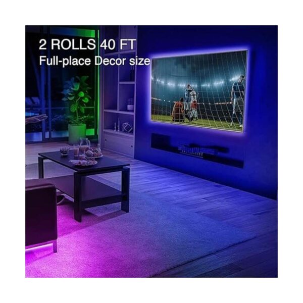 PHOPOLLO Luces LED de 40 pies para dormitorio kit de_2