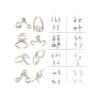 Qiandier Rompecabezas de madera 3D 5pcs con 8pcs Metal_4