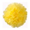 IGUO 30 pompones de tejido para fiestas color amarillo_4
