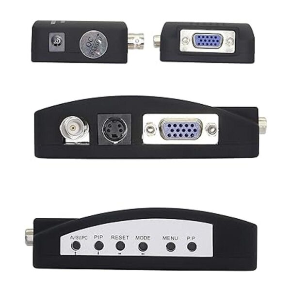 BNC a VGA S Video VGA a VGA Convertidor de CCTV Cámara PC_2