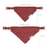 Pettsie Collar de perro a juego bandana y pulsera de_6