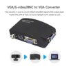 BNC a VGA S Video VGA a VGA Convertidor de CCTV Cámara PC_4