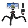 Trípode de teléfono trípode flexible para iPhone con clip_1