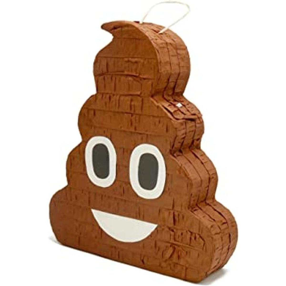 Emoji Piñata con emoticones para fiestas de cumpleaños y