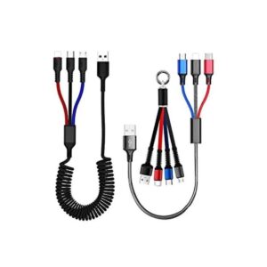 Juego de cables de carga USB multifunción paquete de 3_1