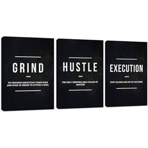 Lienzo motivacional para decoración de pared de oficina_1