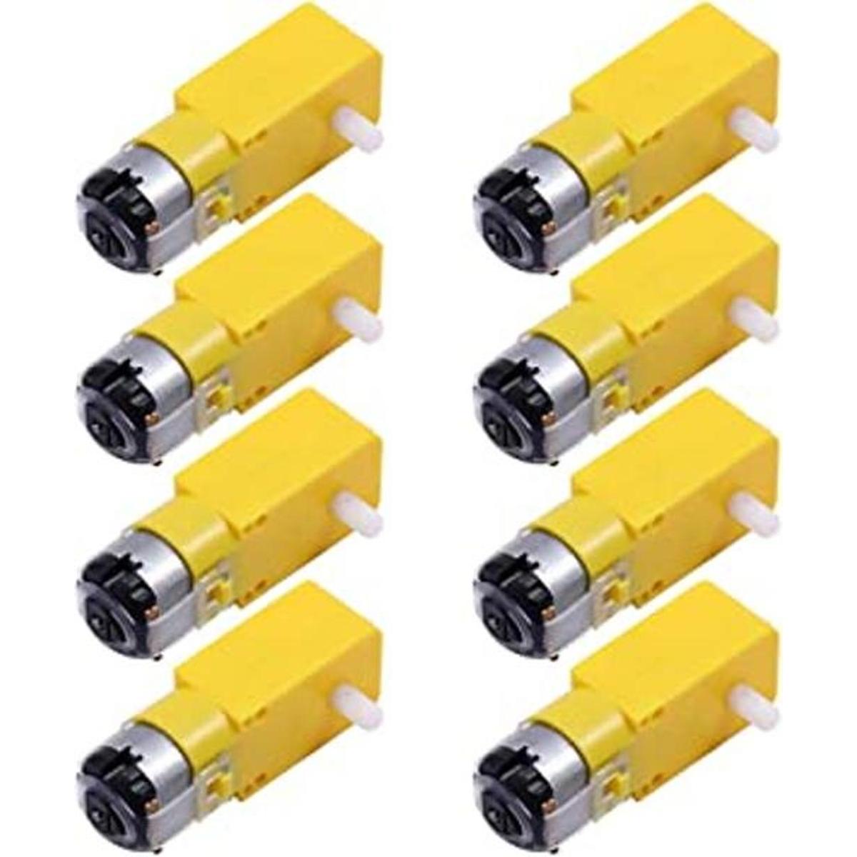 Gebildet 8pcs DC3V6V DC Geared Motor para aviones de