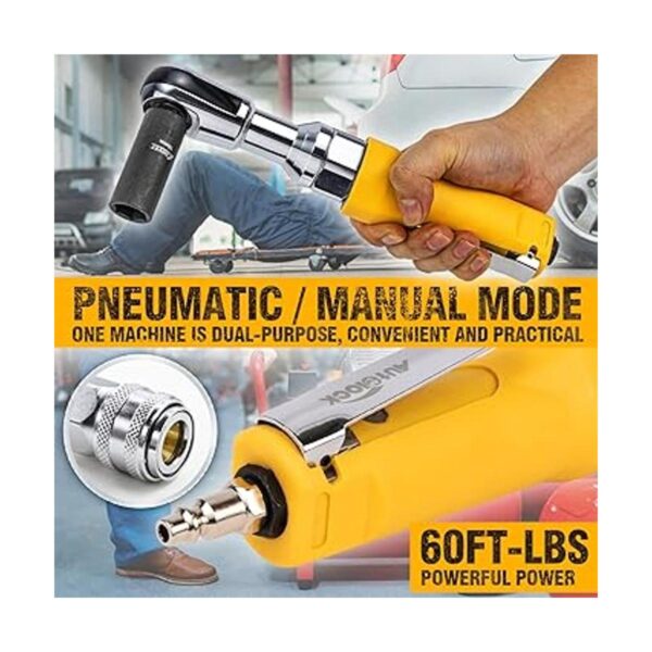 Autolock Llave de trinquete neumática profesional de 12