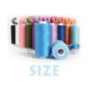 Kit de hilos de coser de 72 bobinas 36 colores 360