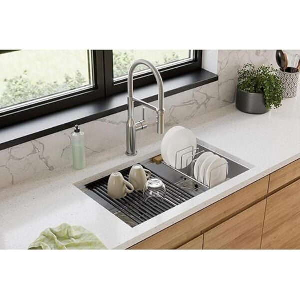 Elkay LKDR1317RU Estante para secar color negro_2
