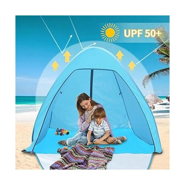 Kratax Tienda de campaña de playa desplegable para 12_3