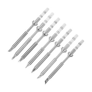 Mworld2 7 tipos de puntas de recambio para soldador TS100
