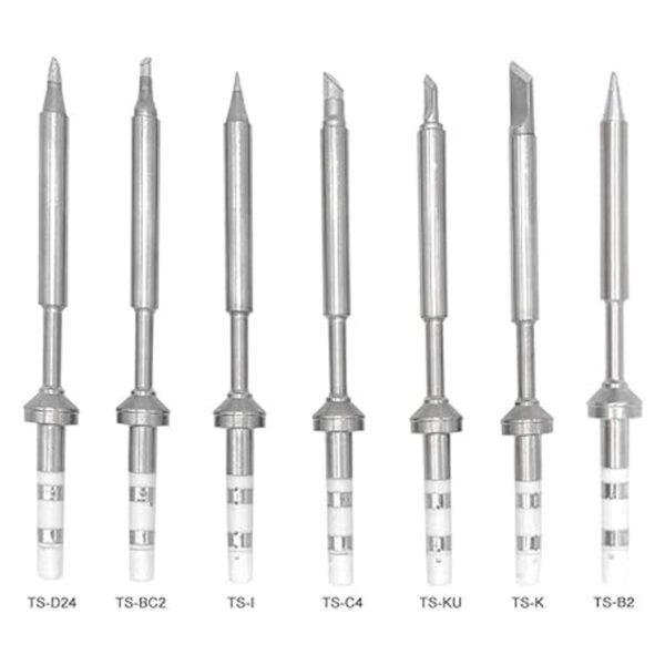 Mworld2 7 tipos de puntas de recambio para soldador TS100