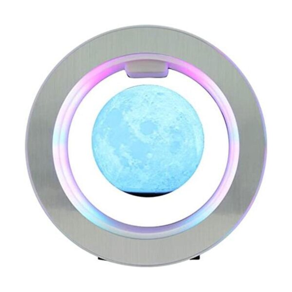 FUGEST Lámpara de luna flotante 3D ilusión cambio de color_1