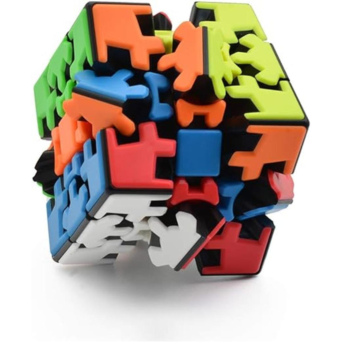 RainbowBox Cubo de engranajes 3 3 engranajes cubo mágico