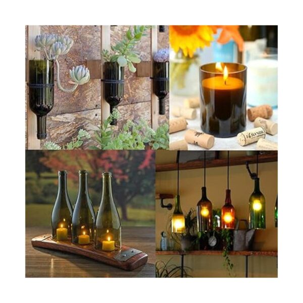 IMT Cortador de botellas profesional cortador de vidrio