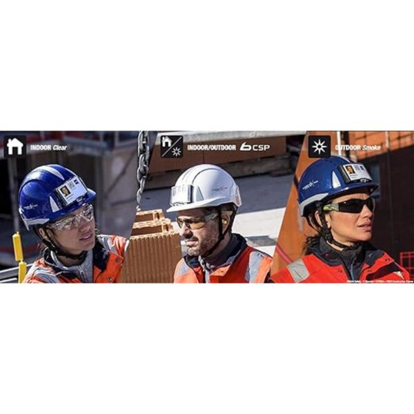 Bollé Safety SILEX SILEXPPSI con lentes transparentes de_4