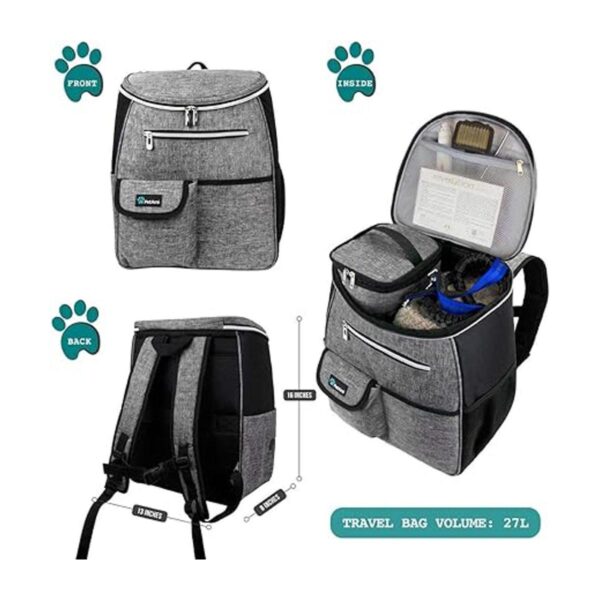 PetAmi Mochila de viaje para perros Organizador de_2