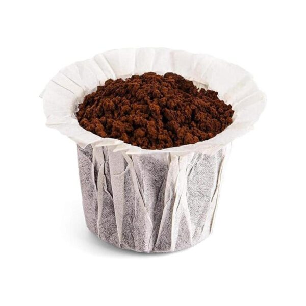 Filtros de papel de café con tapa desechables para Keurig_2