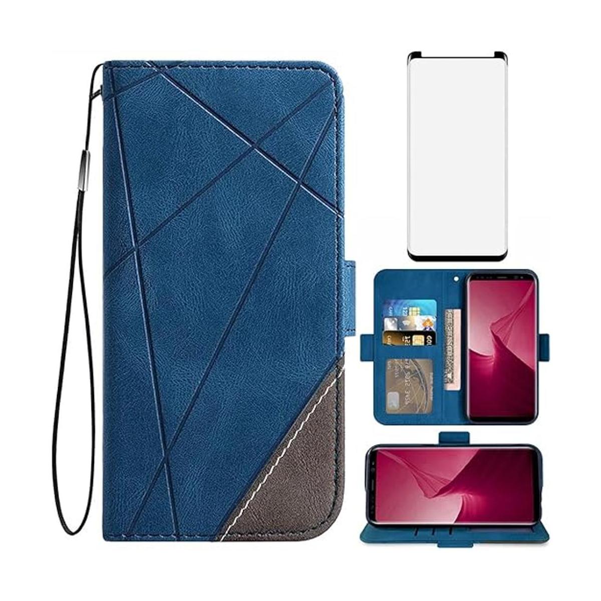 Asuwish Funda tipo cartera para Samsung Galaxy S9 de