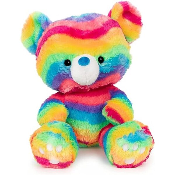 GUND Oso de peluche Kai Rainbow de peluche 12 pulgadas_1