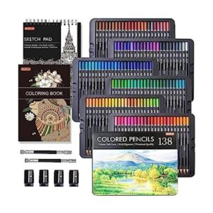 Lápices de colores profesionales de 138 colores juego de