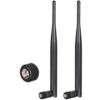 Bingfu Antena de 4 G LTE 6 dBi SMA macho 2 unidades_1