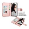 Njjex Funda tipo cartera para Moto E 2020 para Motorola E_3