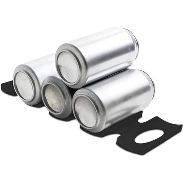 Kwmobile Alfombrilla de silicona para botellas latas