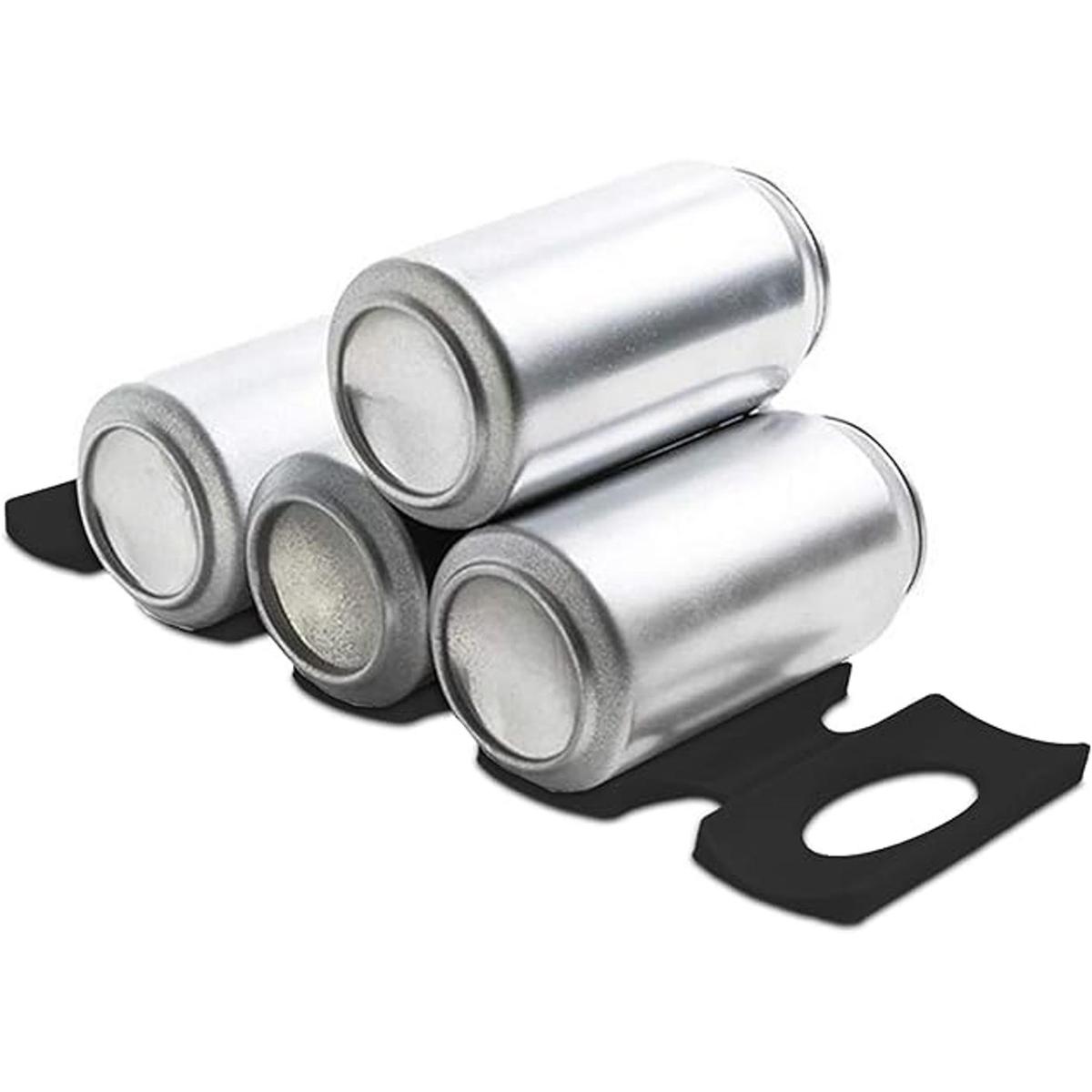 Kwmobile Alfombrilla de silicona para botellas latas