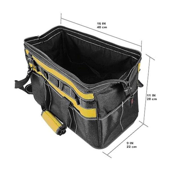 Olympia Tools Bolsa de herramientas de boca ancha de 16