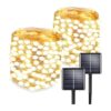 Paquete de 2 200 luces LED solares para exteriores_1