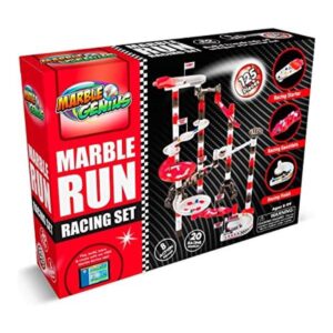Marble Genius Juego de carreras 125 piezas con canicas_1