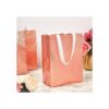 Bolsa reutilizable para compras grande oro rosa 20
