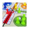 KIDAMI Ludo Juego de mesa magnético plegable y ligero_6