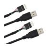 Dupont Cable adaptador de placa base de 5 pines a USB A_1