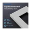ELEGRP Placas de pared decorativas sin tornillos de 1_2