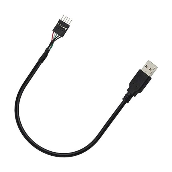 Dupont Cable adaptador de placa base de 5 pines a USB A_3